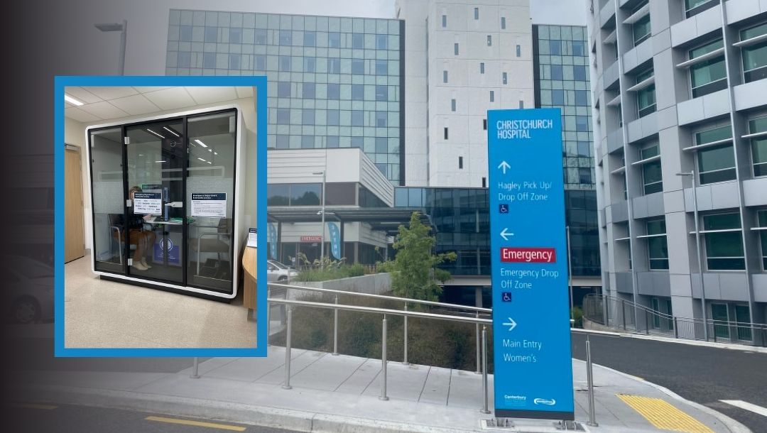 Christchurch Hospital's new hush pod